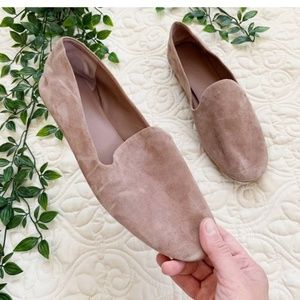 Vince Milo Pink Blush Flat Moccasin